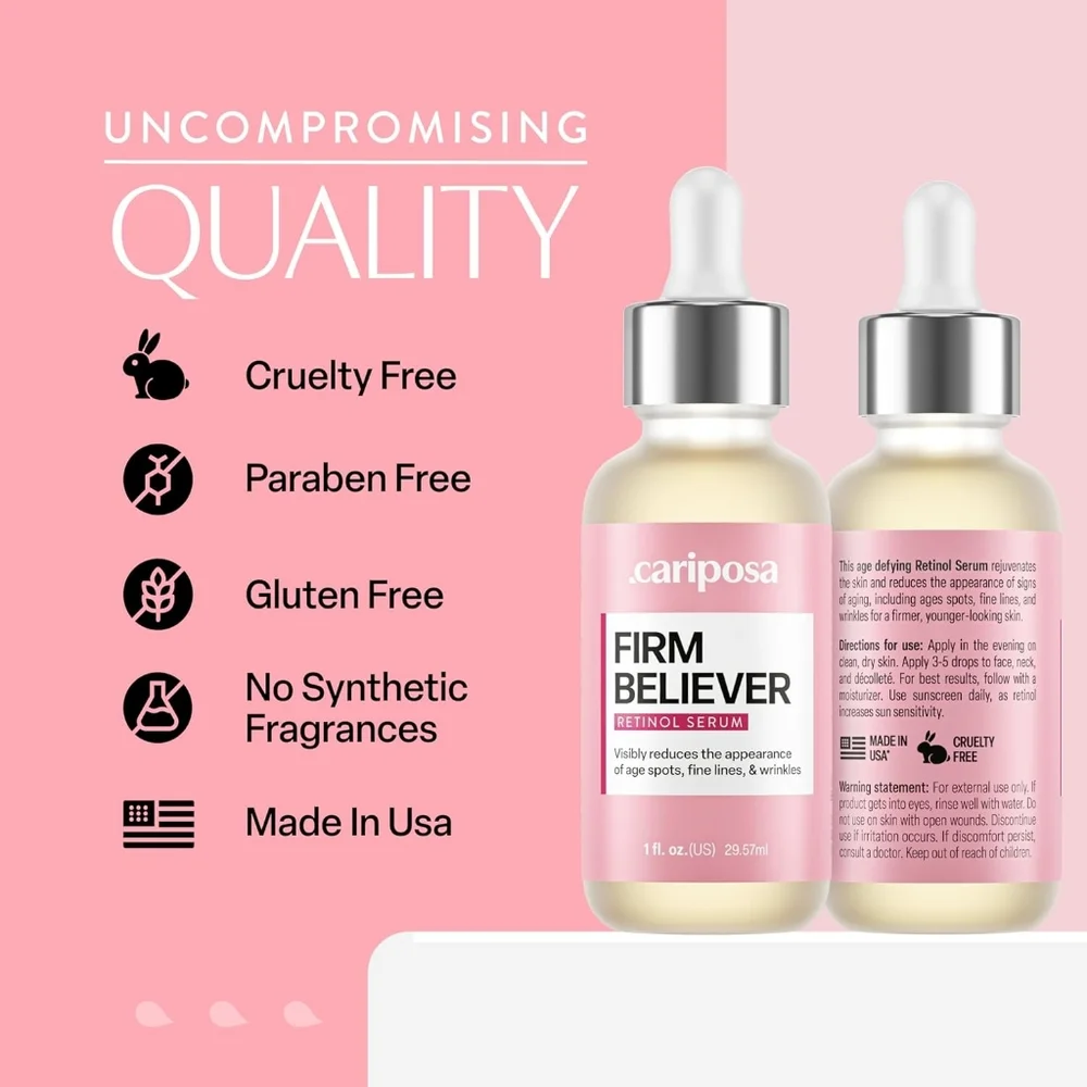 Retinol Serum for Face - for fine lines, wrinkles, dark spots - Picture 8 of 9